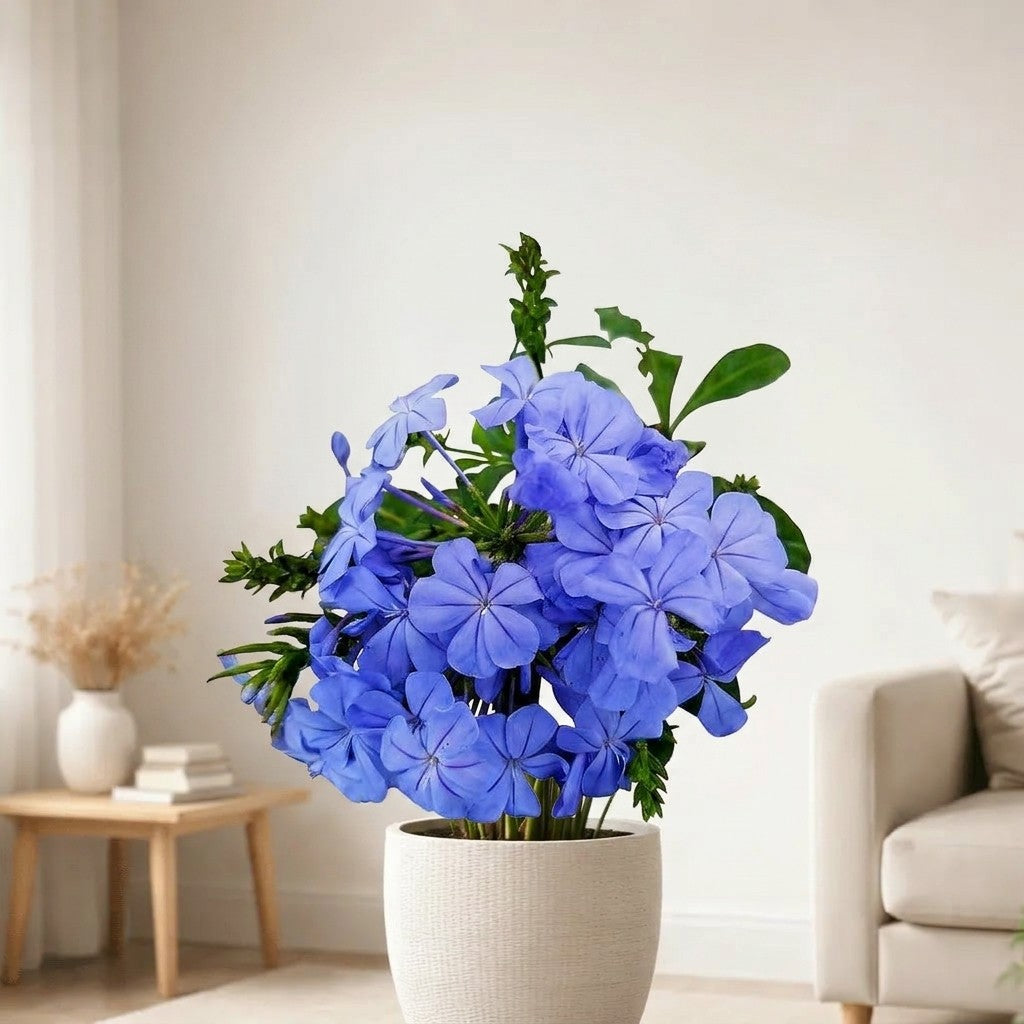 Blue plumbago البلومباغو