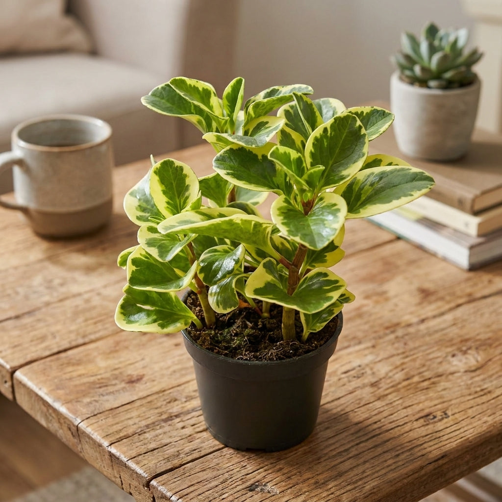 Glossy-leaved Peperomia-بيبيروميا ذات الأوراق اللامعة