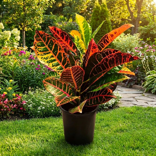Garden Croton – نبات الكروتون