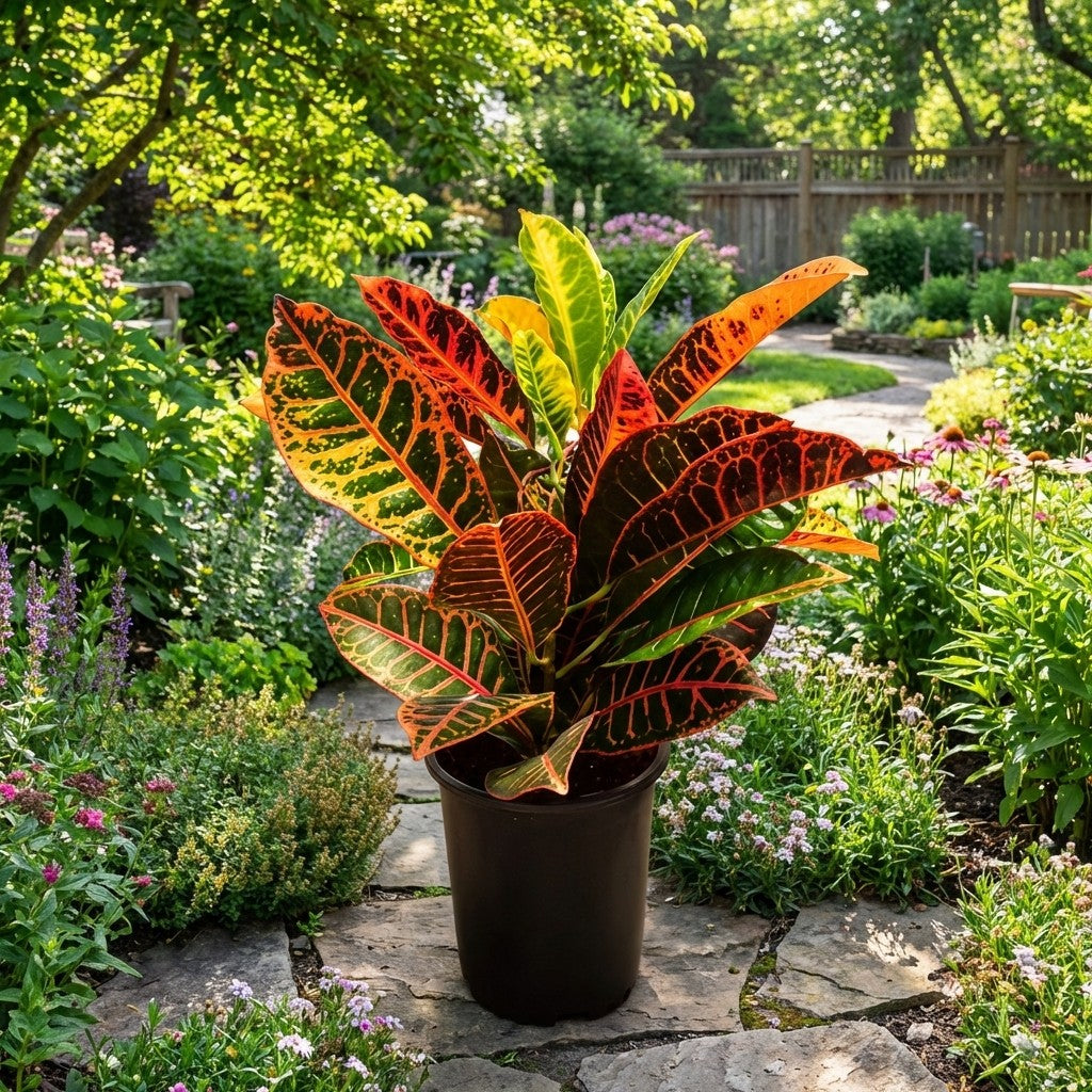 Garden Croton – نبات الكروتون